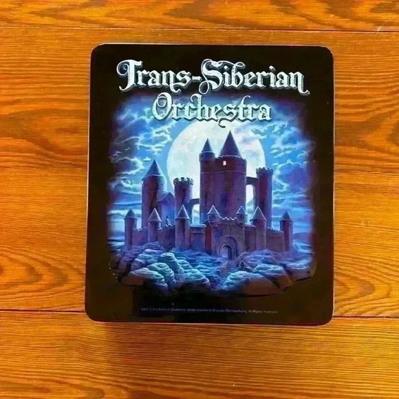 Trans-Siberian Orchestra Hinged Tin Box..Empty - Picture 1 of 6